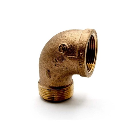 Thrifco Plumbing 1/1/4 Inch 90 Brass St Elbow 5317044